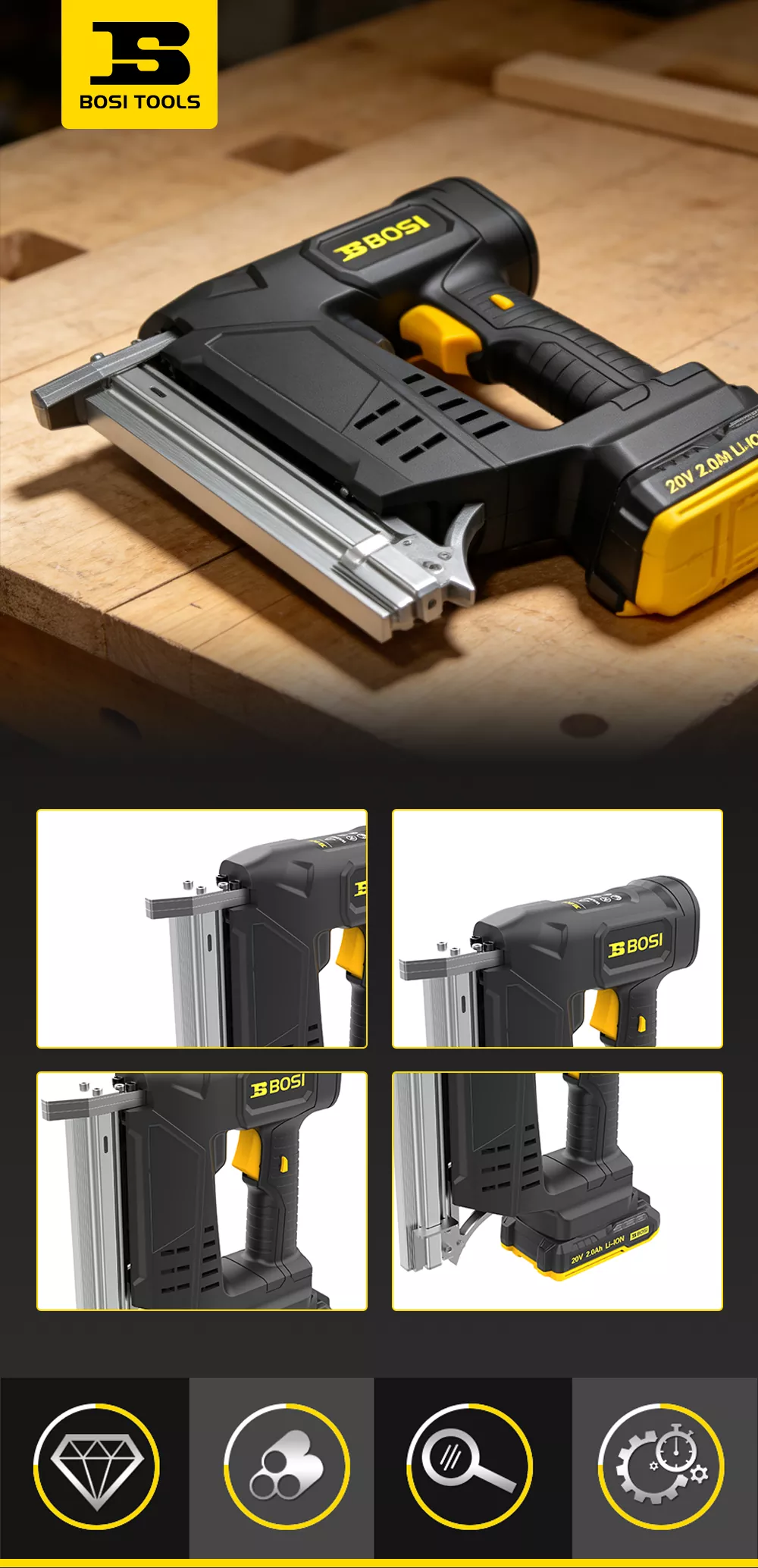 Li-ion Rechargeable Nail Gun